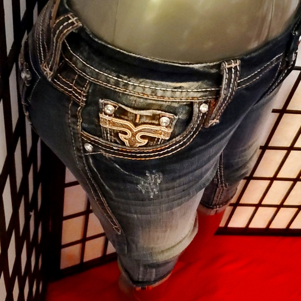 Rock revival  capri shorts size 27 - Picture 5 of 8